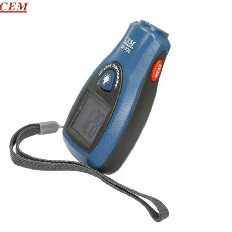 CEM IR-77L Non-Contact Straight Plate Infrared Thermometer Special 30~270°C Temperature LCD Display Point Thermometer CEM IR-77L Non-Contact Straight Plate Infrared Thermometer Special 30~270°C Temperature LCD Display Point Thermometer
